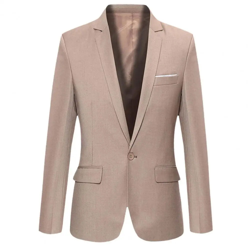 Lapel Suit Blazer