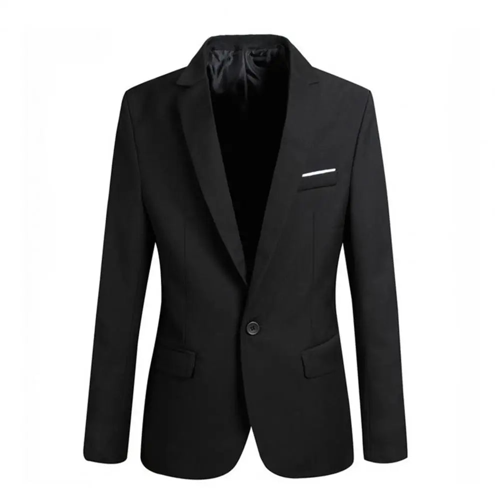 Lapel Suit Blazer