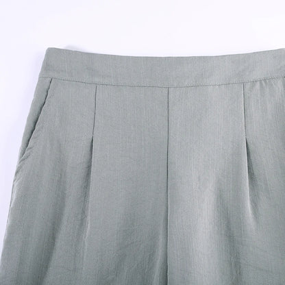 Elastic Linen Pants