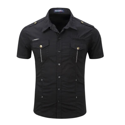 Short-Sleeve Cargo Shirt