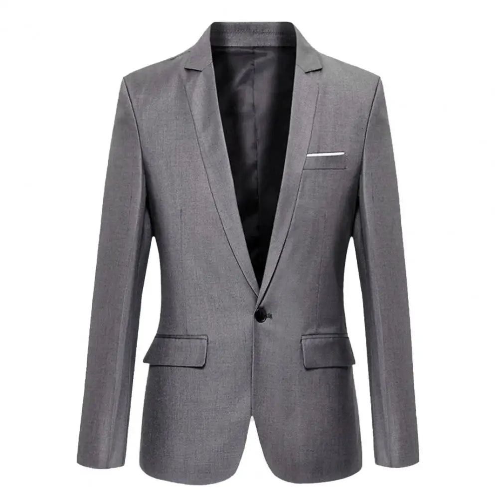 Lapel Suit Blazer