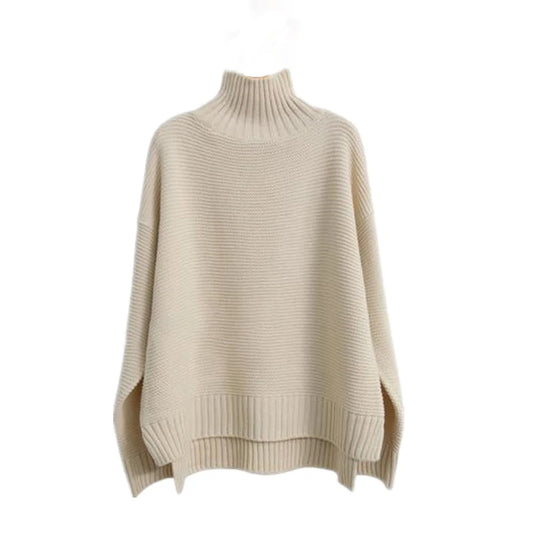 High Neck Cashmere Sweater