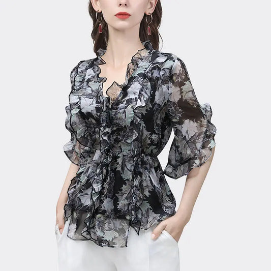 Chic Chiffon Blouse