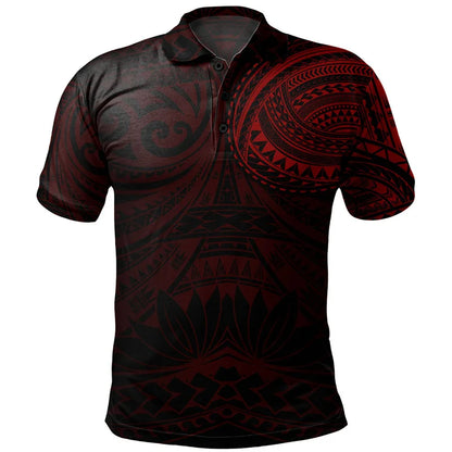 Tribal Pattern Polo Shirt