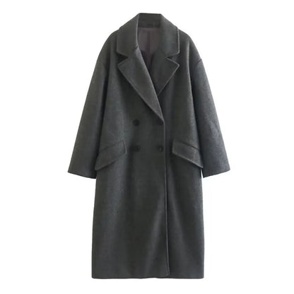 Long Woolen Coat