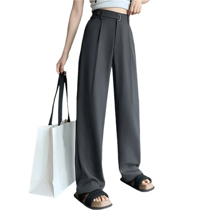 High-Waist Suit Pants