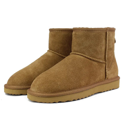 Suede Snow Boots