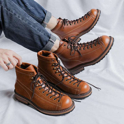 Vintage Leather Boots