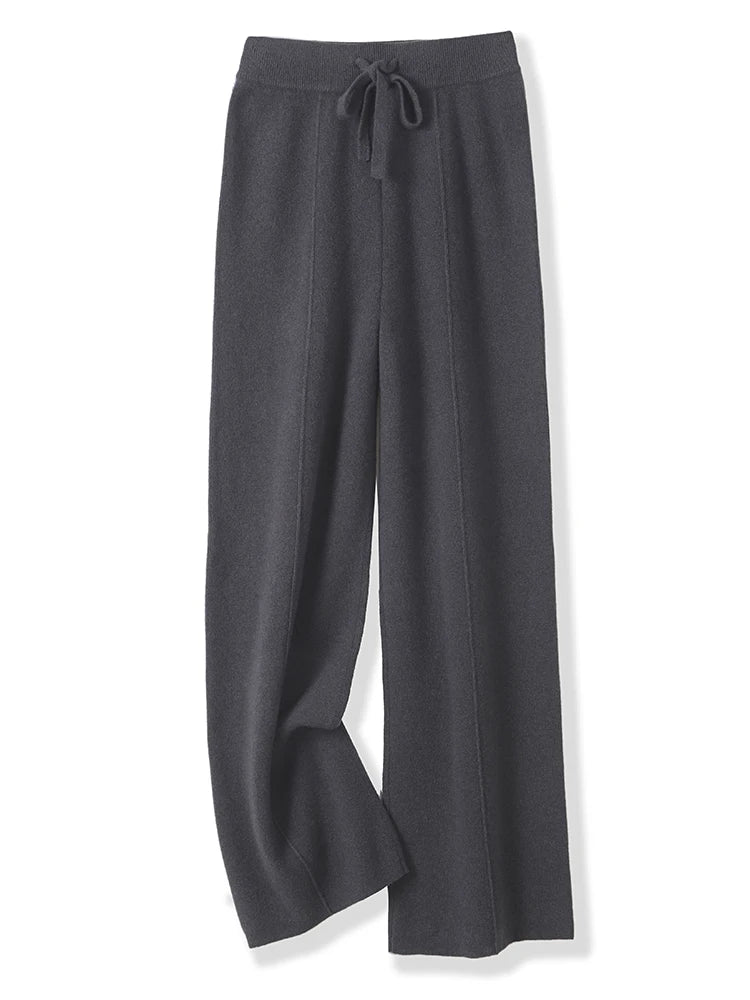 Merino Wool Knitted Pants