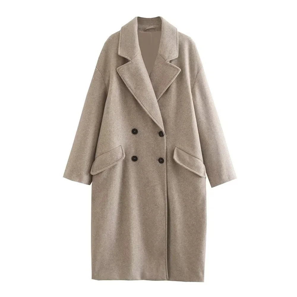 Long Woolen Coat