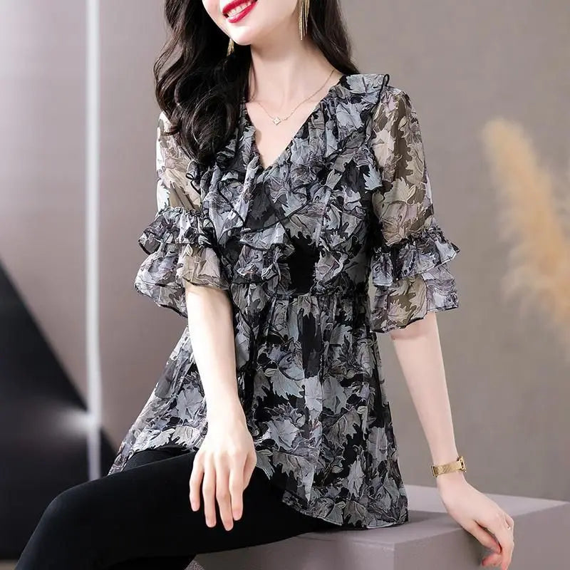 Chic Chiffon Blouse