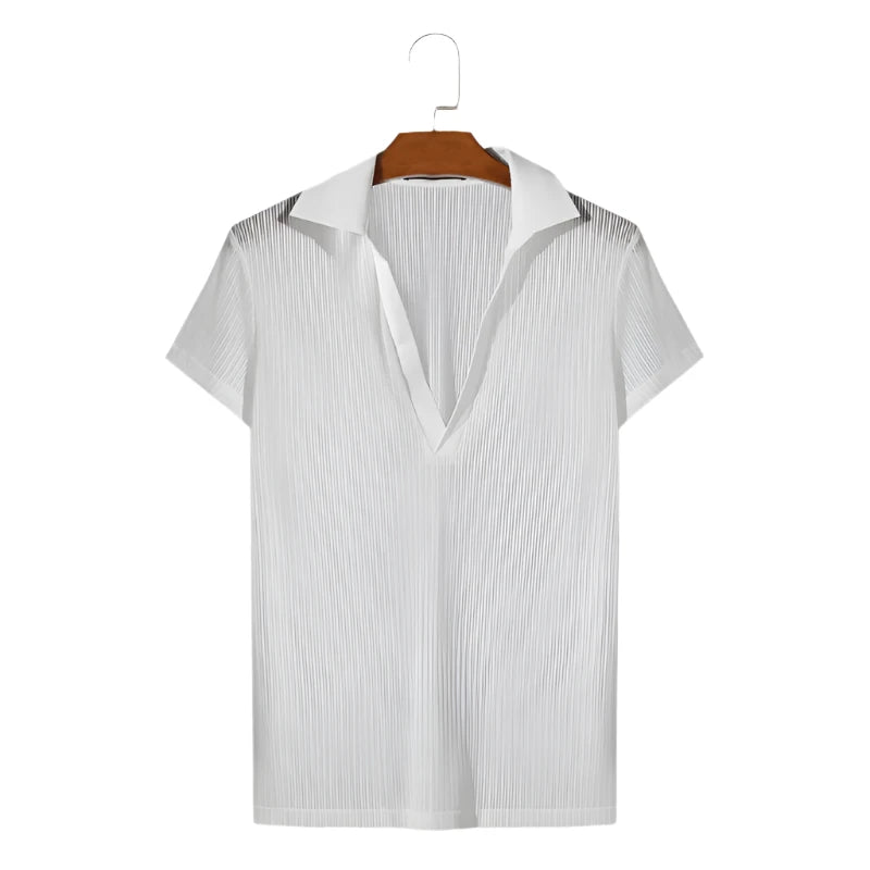 V-Neck Short-Sleeve Shirt