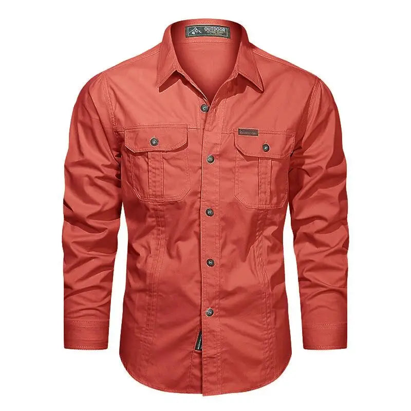 Long-Sleeve Cargo Shirt