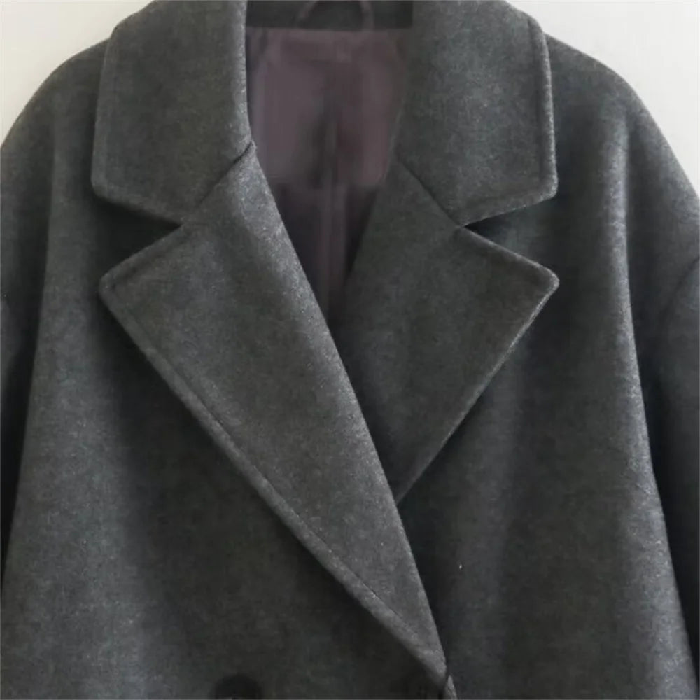 Long Woolen Coat