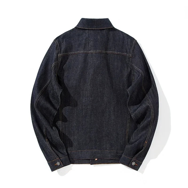 Lapel Denim Jacket