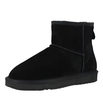 Suede Snow Boots