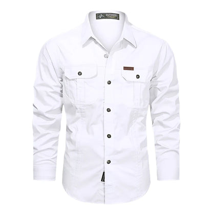 Long-Sleeve Cargo Shirt