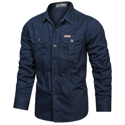 Long-Sleeve Cargo Shirt