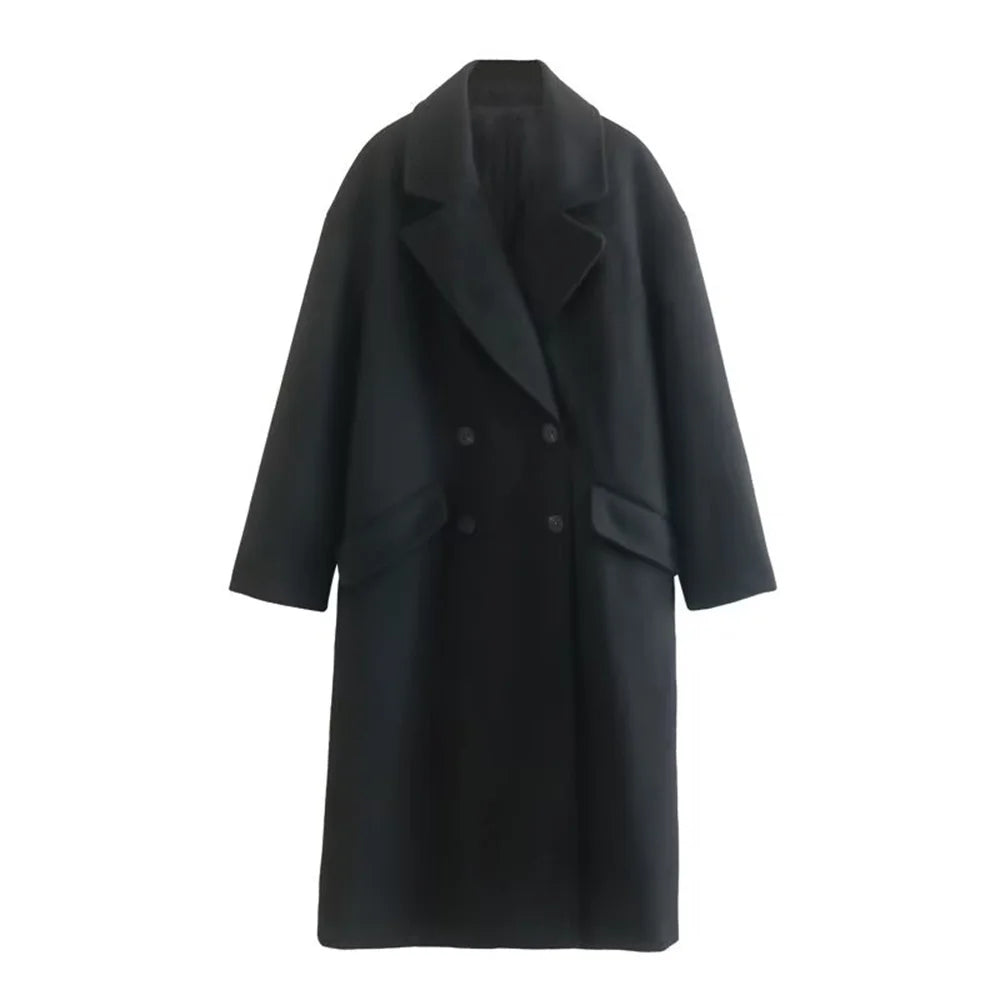 Long Woolen Coat