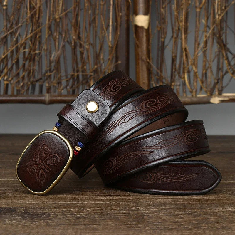 Cowhide Leather Belt