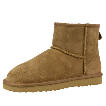 Suede Snow Boots