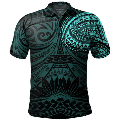 Tribal Pattern Polo Shirt