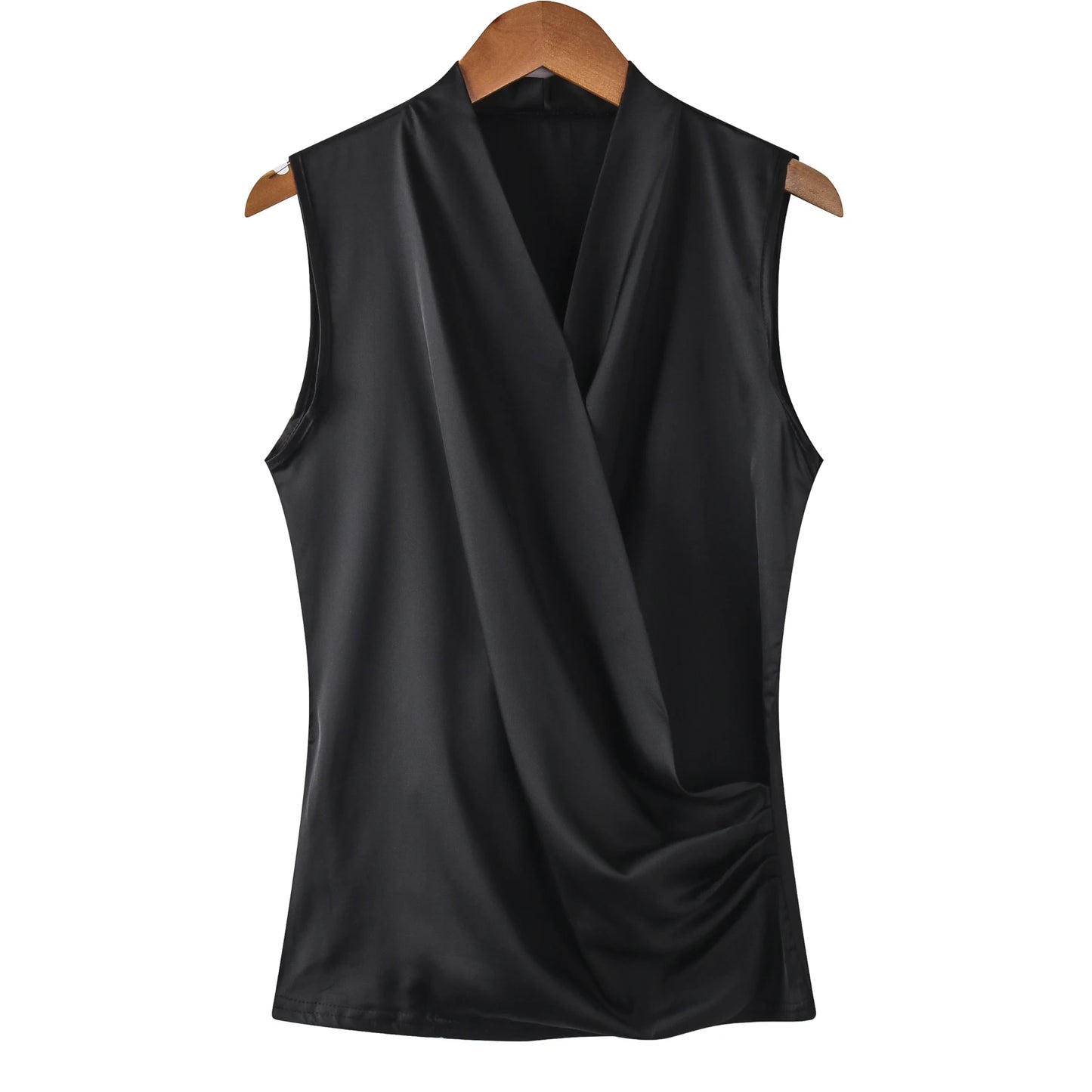 Sleeveless V-Neck Vest