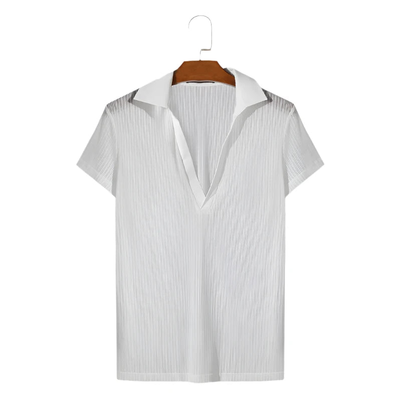 V-Neck Short-Sleeve Shirt