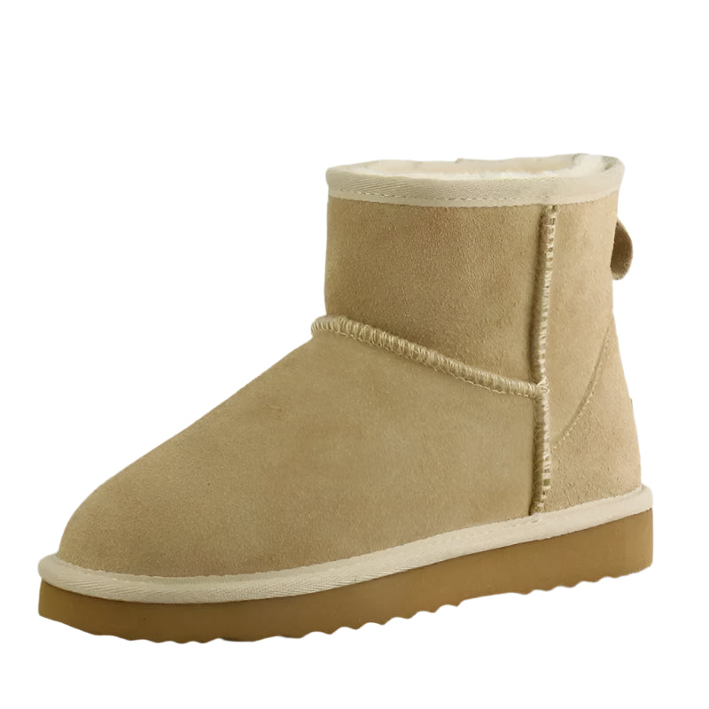 Suede Snow Boots