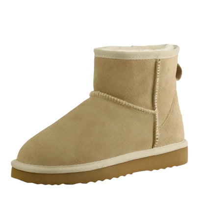 Suede Snow Boots