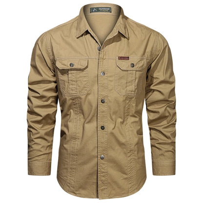 Long-Sleeve Cargo Shirt