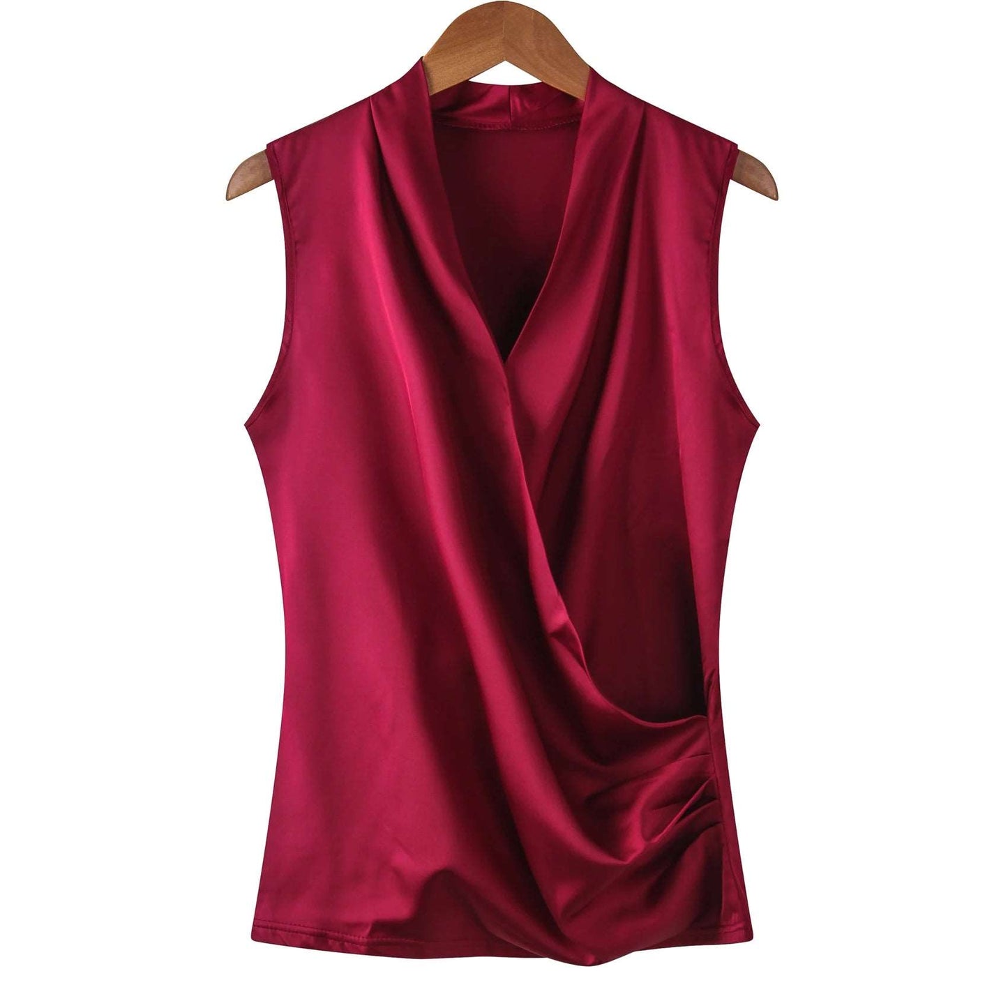 Sleeveless V-Neck Vest