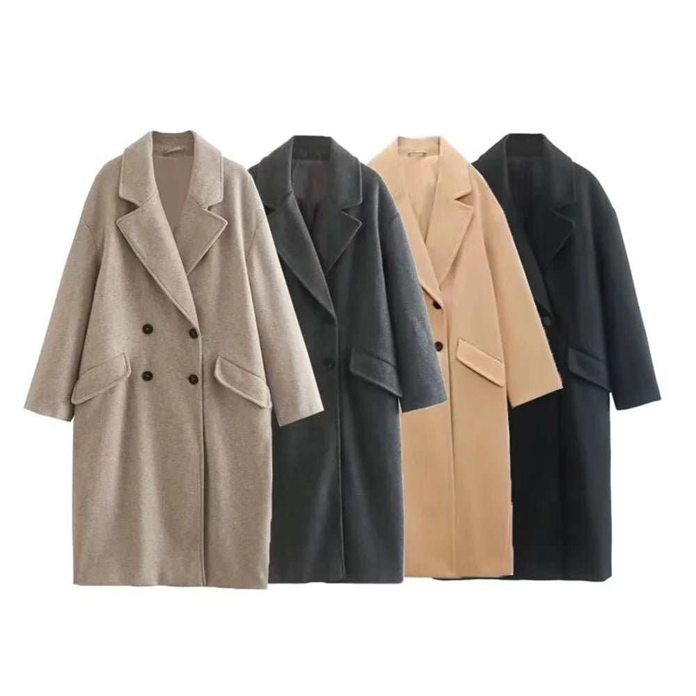 Long Woolen Coat