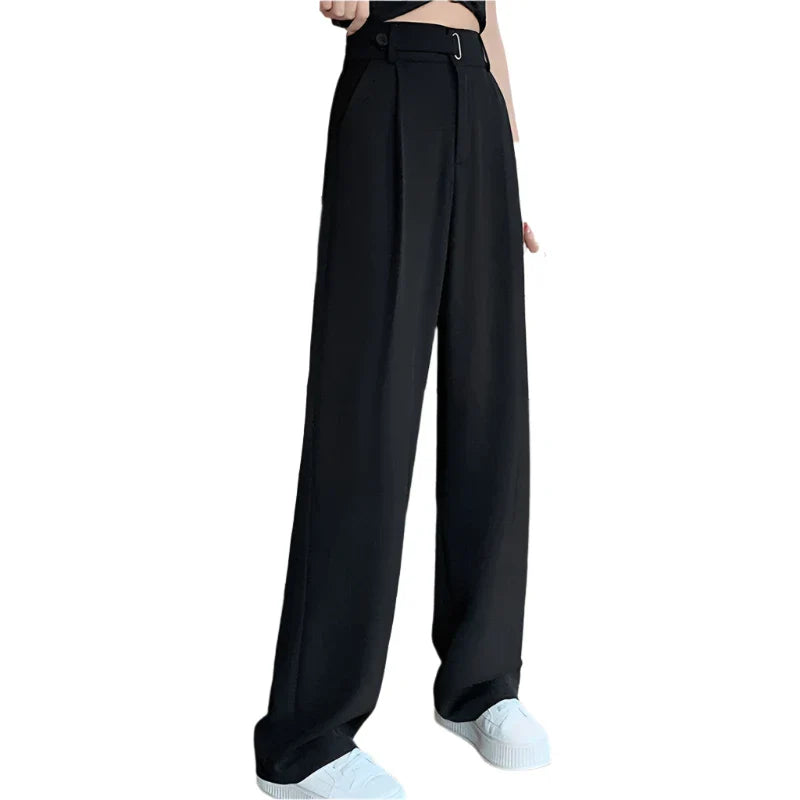 High-Waist Suit Pants